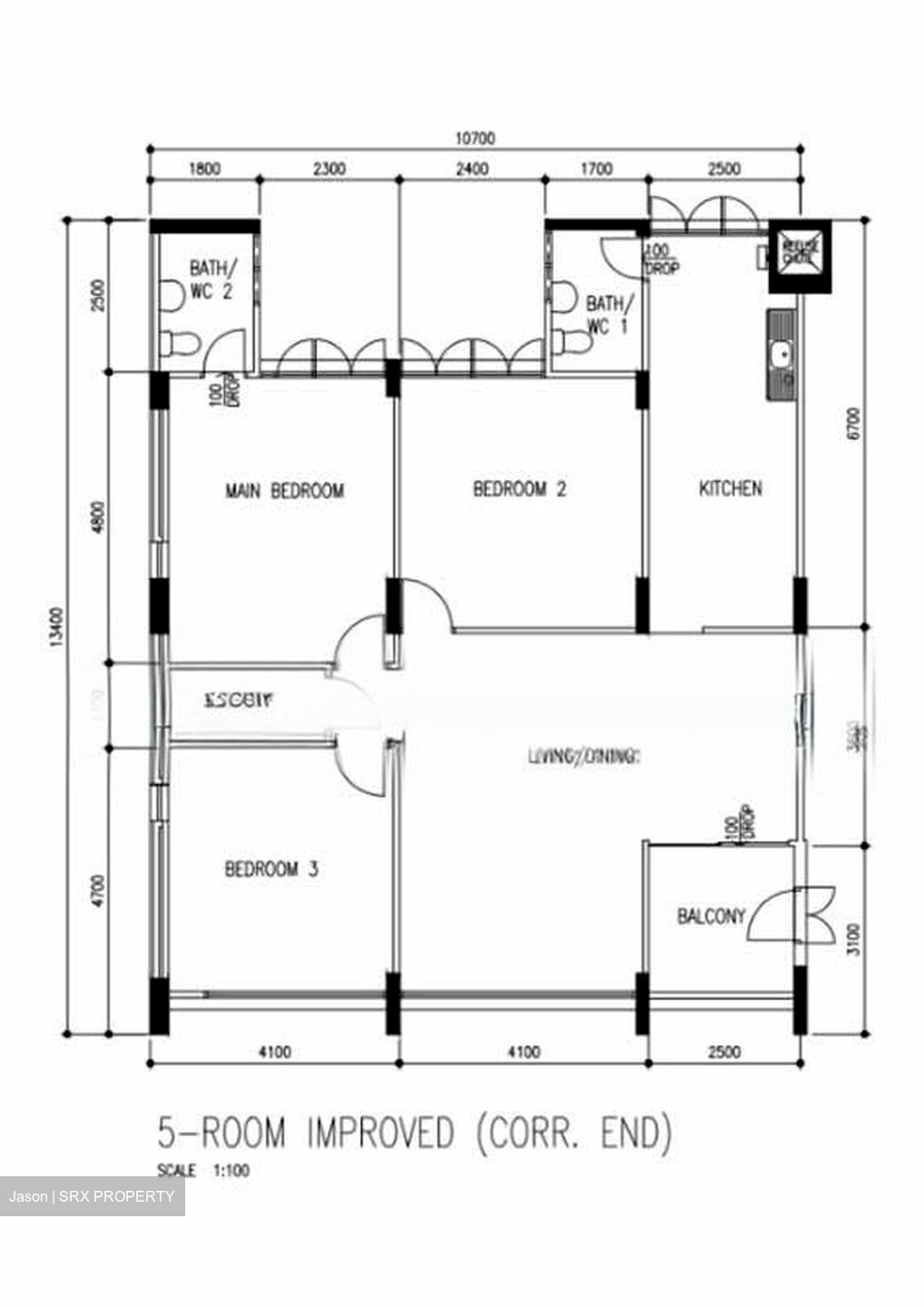 Blk 757 Yishun Street 72 (Yishun), HDB 5 Rooms #537886361